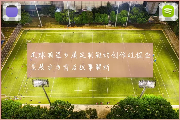 足球明星专属定制鞋的创作过程全景展示与背后故事解析