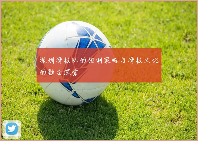 深圳滑板队的控制策略与滑板文化的融合探索